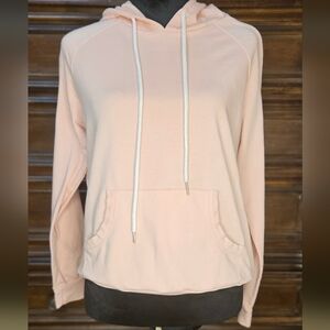 Women's Pink Pull Over Hoodie Size Medium